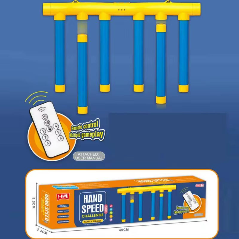 Challenge Falling Sticks Game Kids Stick Catching Toy Training Reaction Ability Educational Parent-Child Interactive Sports Toy